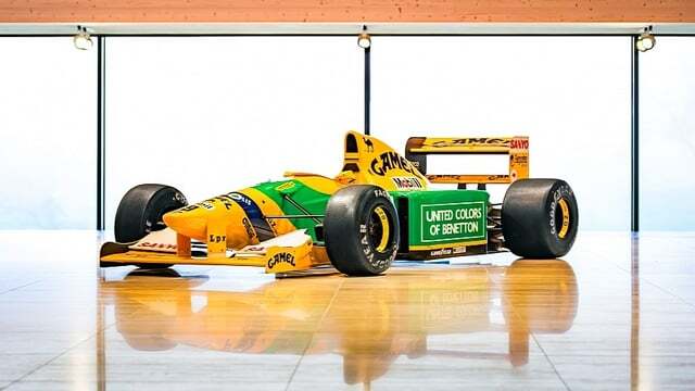 Schumacher's Benetton B192 Heads to Auction