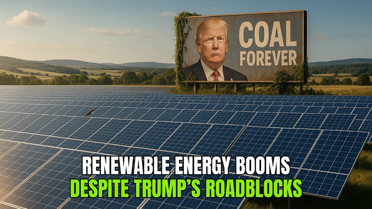 🌱 Renewable Energy Booms Despite Trump’s Roadblocks🌿🚀