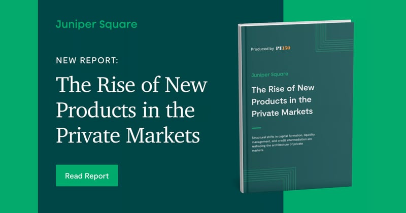 The Rise of New Products in the Private Markets