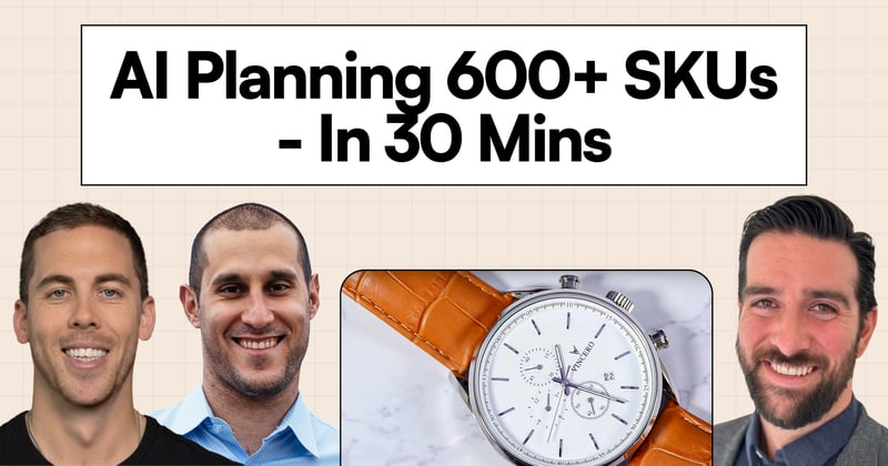 How Vincero Used AI to Rebuild Their Planning Process