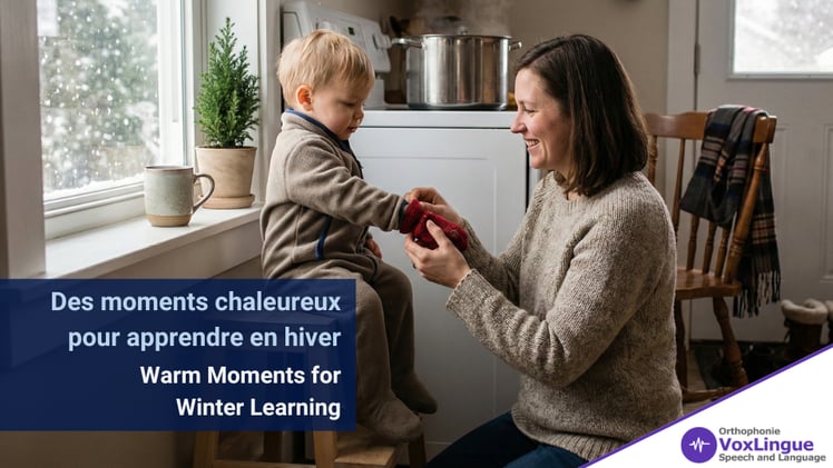 Des moments chaleureux pour apprendre en hiver · Warm Moments for Winter Learning