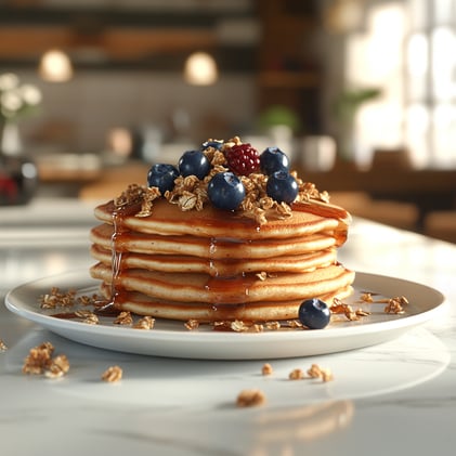 High-Fiber Pancakes