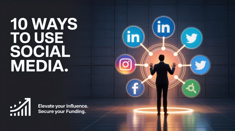 10 Ways to Use Social Media to Create Thought Leadership Content While Raising Money