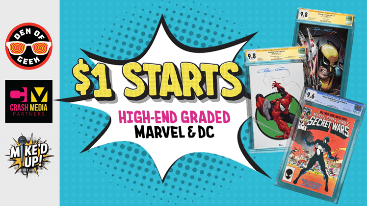 🎁 Mystery Box Giveaway in June 26 Marvel vs. DC Live Auction