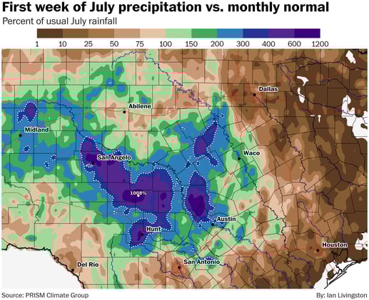 Another Mid-Atlantic flood watch and plentiful heat
