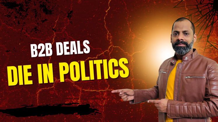 You Don’t Have a Pipeline Problem. B2B Deals Die in Politics.