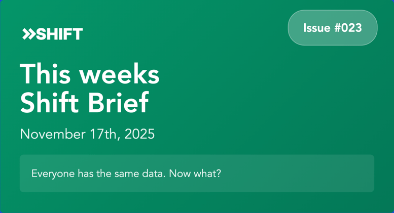 Everyone Has the Same Data. Now What?