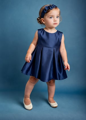 Make your toddler the best-dressed in the room with this polished, pleated look ✂️