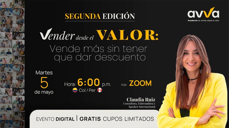 Masterclass “Vender desde el valor”