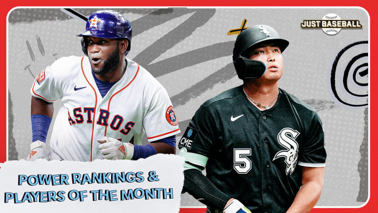 MLB Power Rankings and April Players of the Month 🥇
