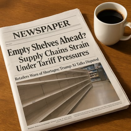 Empty Shelves Ahead? Retailers Brace for Supply Crunch