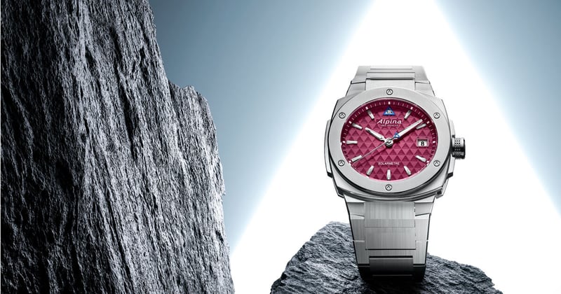 Alpina dévoile sa première collection de montres solaires   