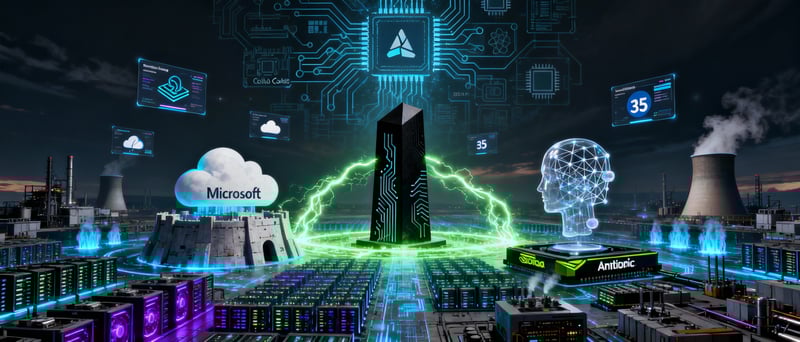 Microsoft, NVIDIA et Anthropic s'associent pour un super accord de 30 milliards de dollars dans le domaine de l'IA