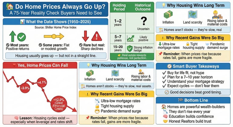 Do House Values Always Go UP?