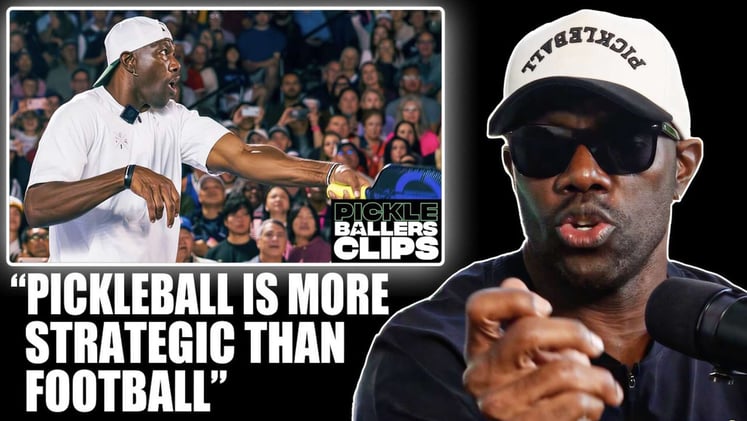Terrell Owens says pickleball is more strategic than football