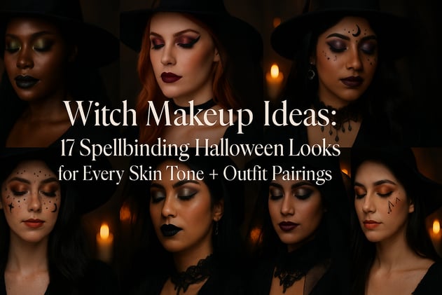 Witch Makeup Ideas: 17 Spellbinding Halloween Looks for Every Skin Tone + Outfit Pairings