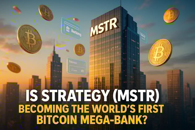 Is Strategy (MSTR) Becoming the World’s First Bitcoin Mega-Bank?