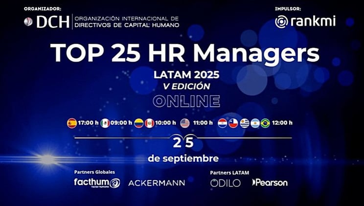 Gala Top HR Manager Latam 2025: Reconocimiento al liderazgo en talento humano