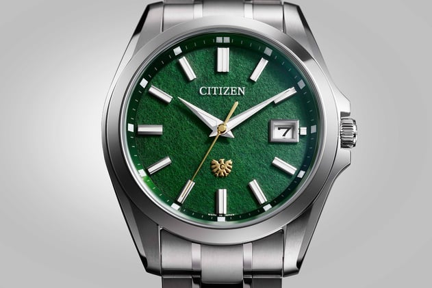 The Citizen Gets Beautiful Green Washi Paper Dial; Nomos Gives The Club Campus Two New Colors; Holthinrichs Keeps It Cool; The Maghnam Mohareb Is Three Watches In One; Singer's Titanium Caballero