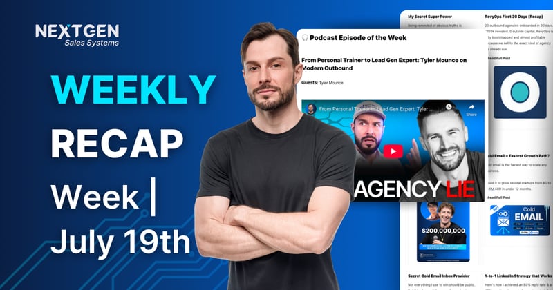 Ben Reed's Weekly B2B Growth Insights & Highlights | July 19th, 2025