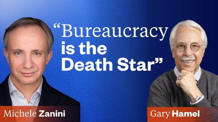How to move beyond bureaucracy, not waste talent, and innovate faster