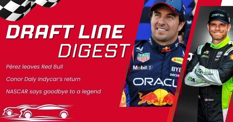 Pérez leaves Red Bull, Daly's Indycar Return and NASCAR says goodbye to a legend
