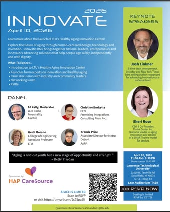 Lawrence Tech Hosts Healthy Aging Innovation Center Event