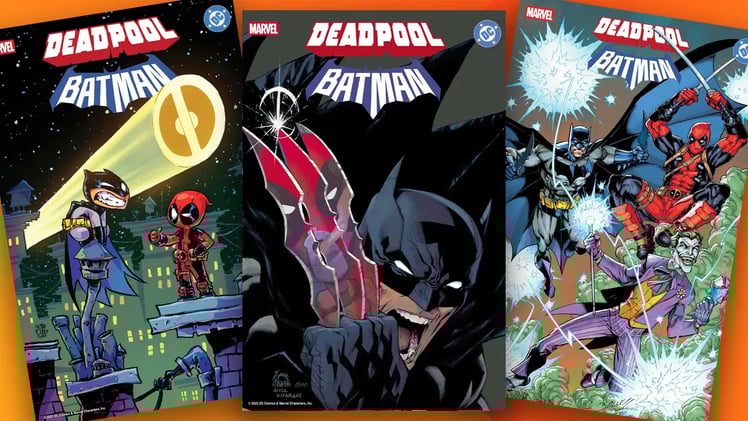 DC Fans Go Wild! Batman x Deadpool Dream Crossover Covers Are Absolutely Insane
