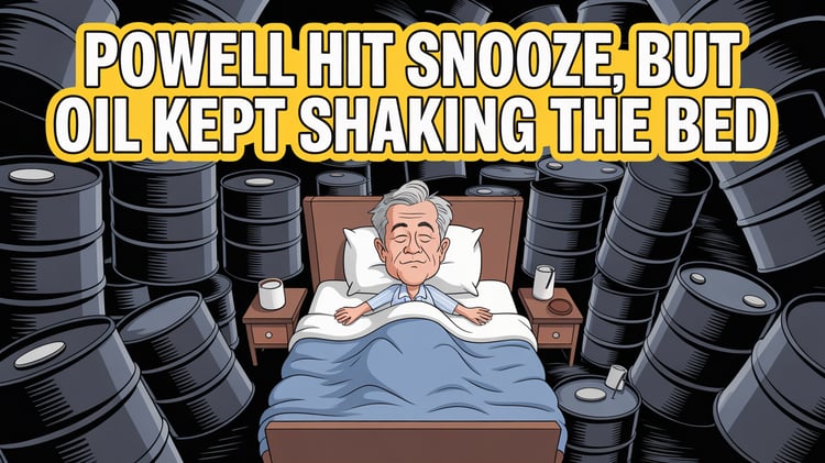 Powell Hit Snooze, But Oil Kept Shaking The Bed