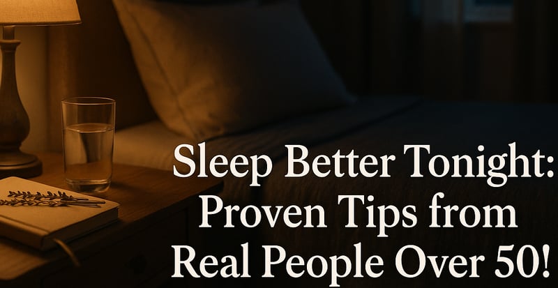 Finally! FREE Sleep Tips That Actually Work (From Real People 50+)