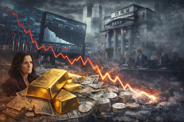 Judy Shelton Proposes A Gold Convertible Bond to US Treasury Secretary as US Treasury Market Dysfunction Ramps Up, Global Equities Sell Signal Triggered For 7th Straight Month, Japan Banking Crisis Pushes Global Margin Call Closer, A Billionaire Just Bought 1.5% of Annual Silver Supply