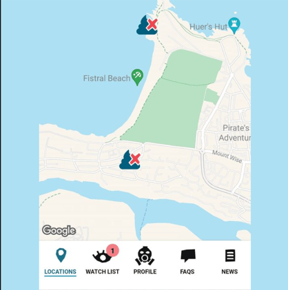 July 8 - Sewage dumped at Fistral Beach
