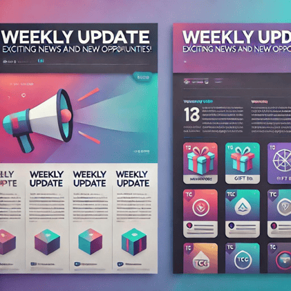 Weekly Update: Exciting News and New Opportunities!