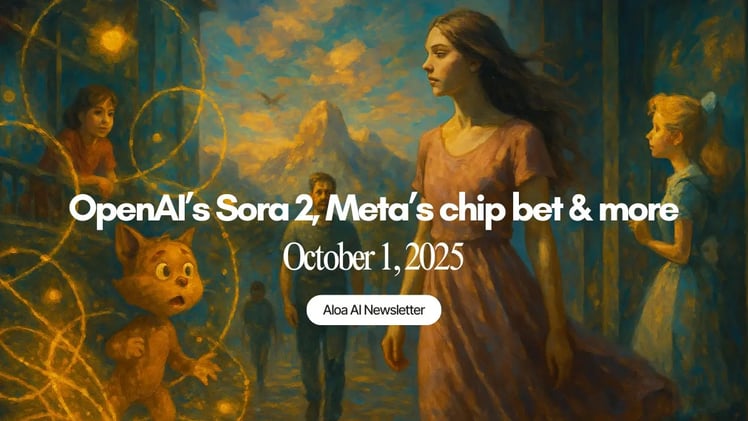 OpenAI’s Sora 2, Meta’s chip bet & more (October 1, 2025)