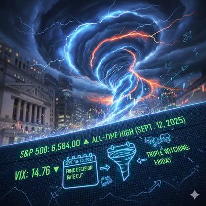 ๐จ Fed's First Rate Cut Ignites Market Chaos: Your September 15th FOMC Week Battle Plan + Triple Witching Alert