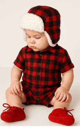 🍂✨ The Woodland Romper & Earflap Hat: A Whimsical Outfit for Every Winter Occasion 