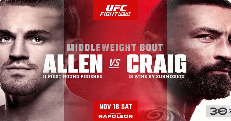 Weekly Knockout (UFC) - Fight Night Allen vs. Craig