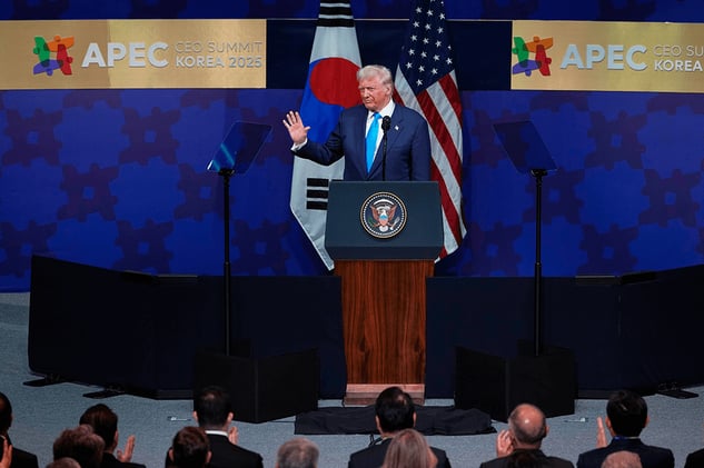 Trump Secures Diplomatic Win in South Korea as Trade Deals Surge Toward $22 Trillion