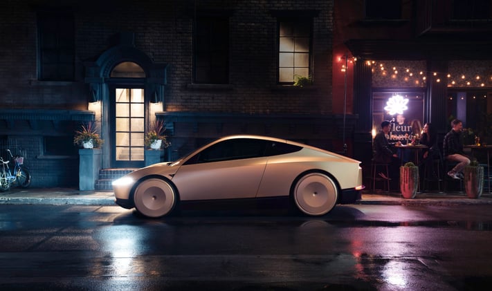 Tesla Unveils Futuristic Cybercab