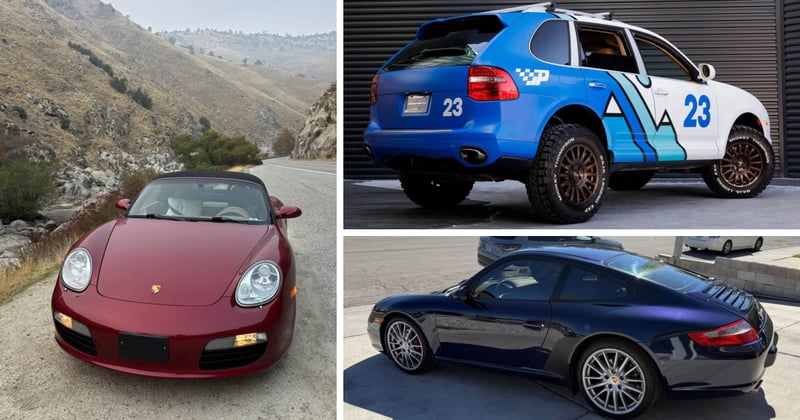 She ate ice cream in her Boxster