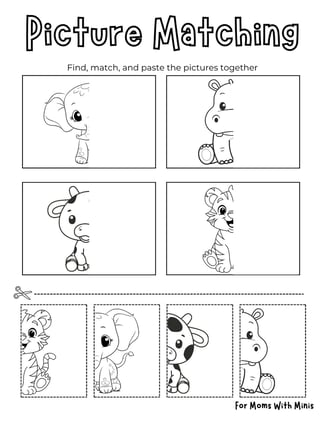 Baby Animal Picture Matching