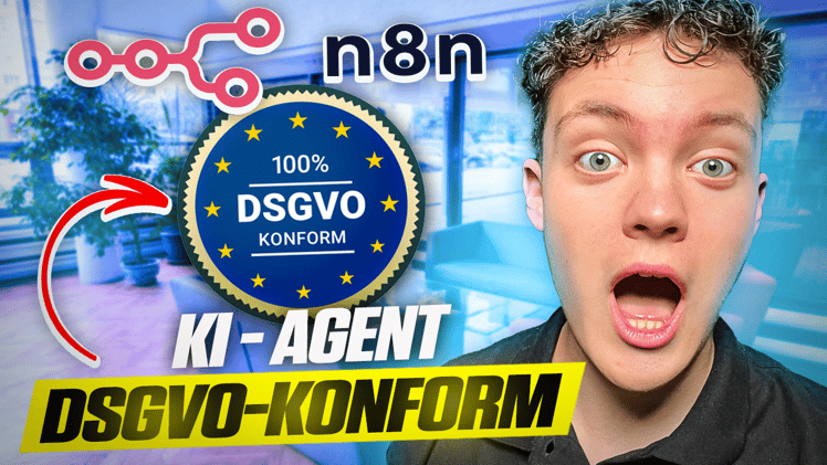 n8n AI Agents 100% LOKAL hosten - n8n Anleitung Deutsch