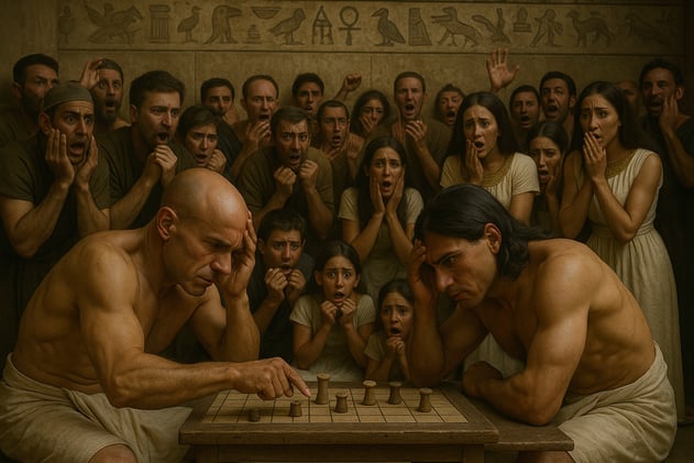 Board games in Ancient Egypt were dead serious 💀