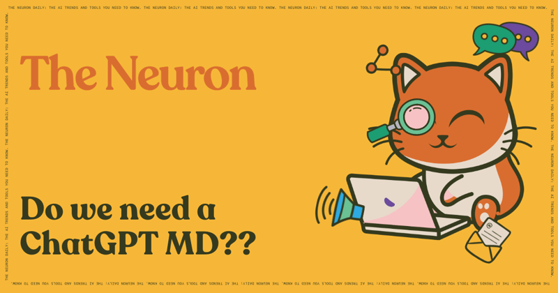 😺 ChatGPT MD?!