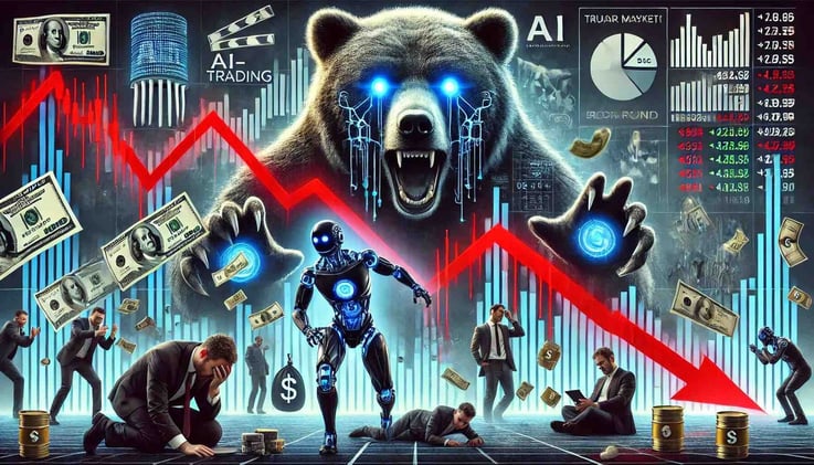 Guadagnare con i crolli di borsa? Hedge fund e strategie AI in azione.