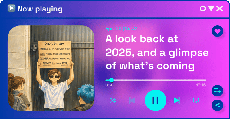 A look back at 2025, and a glimpse of what’s coming