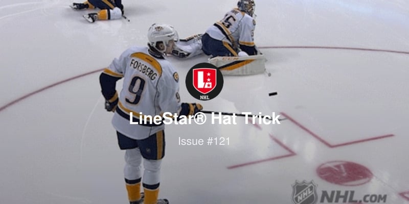 LineStar® Hat Trick 1/15 | First Forsberg Tuesday in Forever