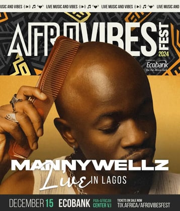 NIGERIA, I'm home!! Come rock with me live in Lagos at AfroVibes Festival this Sunday 12/15 !!