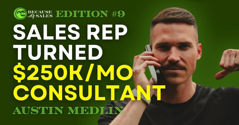 😎 Sales rep builds a $250k/mo business, AI workflows to save hours, and the highest paid sales roles in 2025