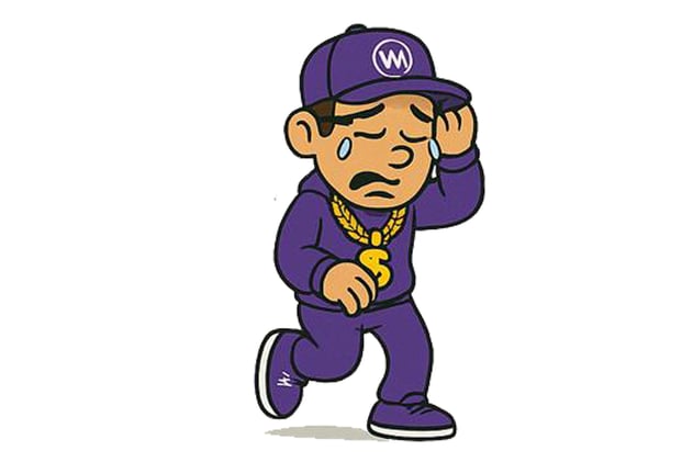 They Cut His Head. Gold Spiked $100.